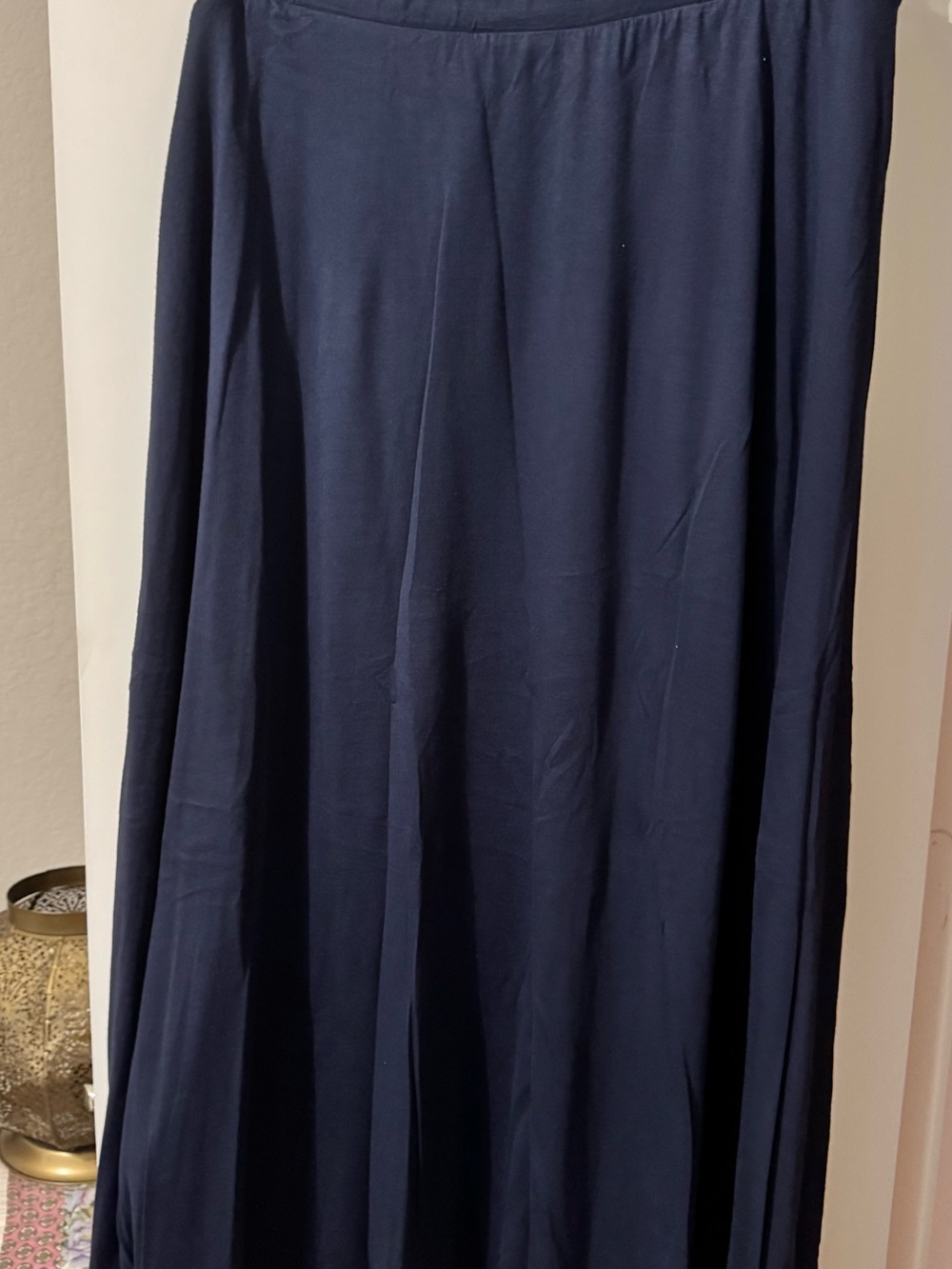 INC International Concepts Navy Maxi Skirt